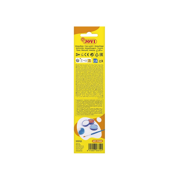 Set farbi za lice Adventure sa dodacima 3 k 8 ml