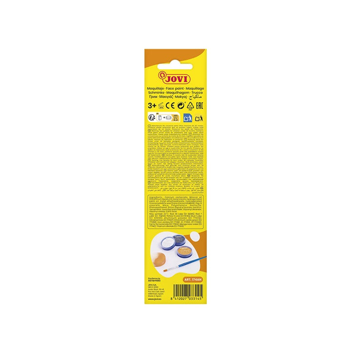 Set farbi za lice Animal sa dodacima 3 k 8 ml