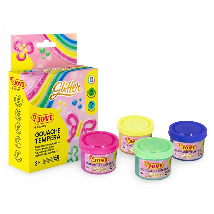 JOVI glitter tempera boje 4k35 ml
