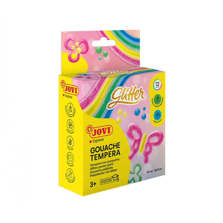 JOVI glitter tempera boje 4k35 ml