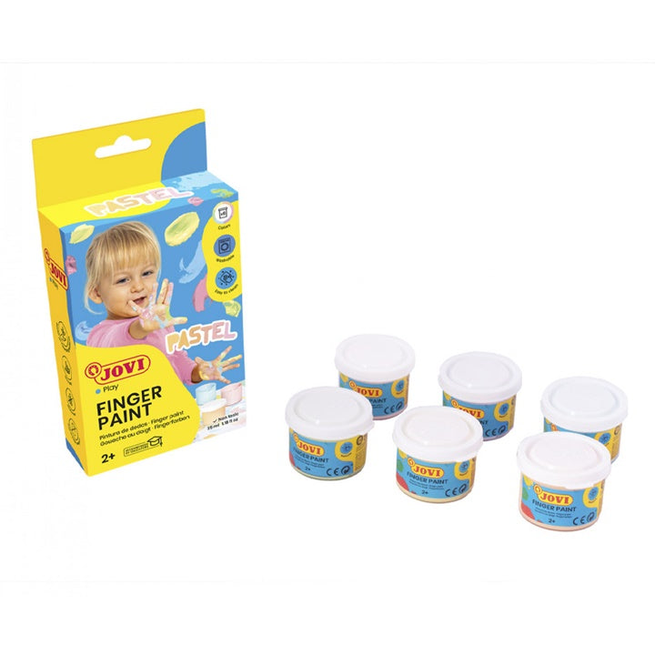 JOVI pastelne boje za prste 4k35ml