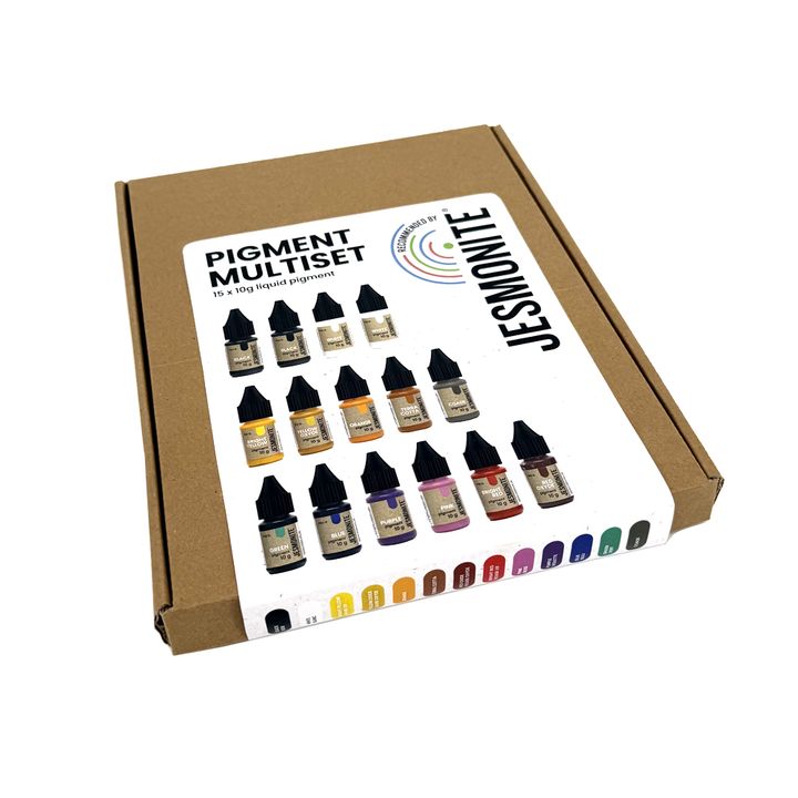 Jesmonite Pigment Set 15 k 10 g