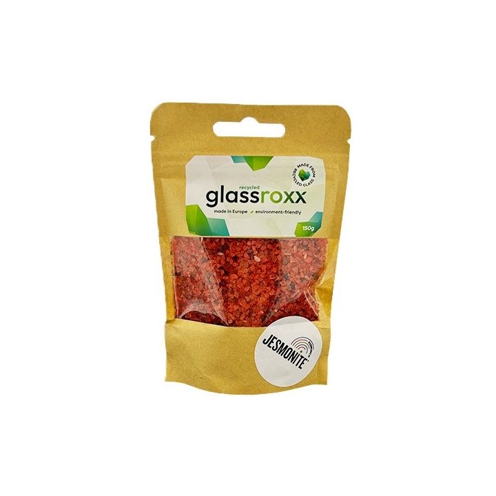 Glassroxx Jesmonit stakleni granulat 150 g – Tamno narandžasta
