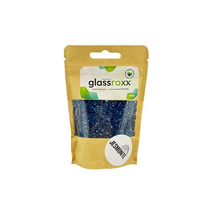 Glassroxx Jesmonit stakleni granulat 150 g – kraljevsko plava