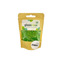 Glassroxx Jesmonit stakleni granulat 150 g – neon zelena