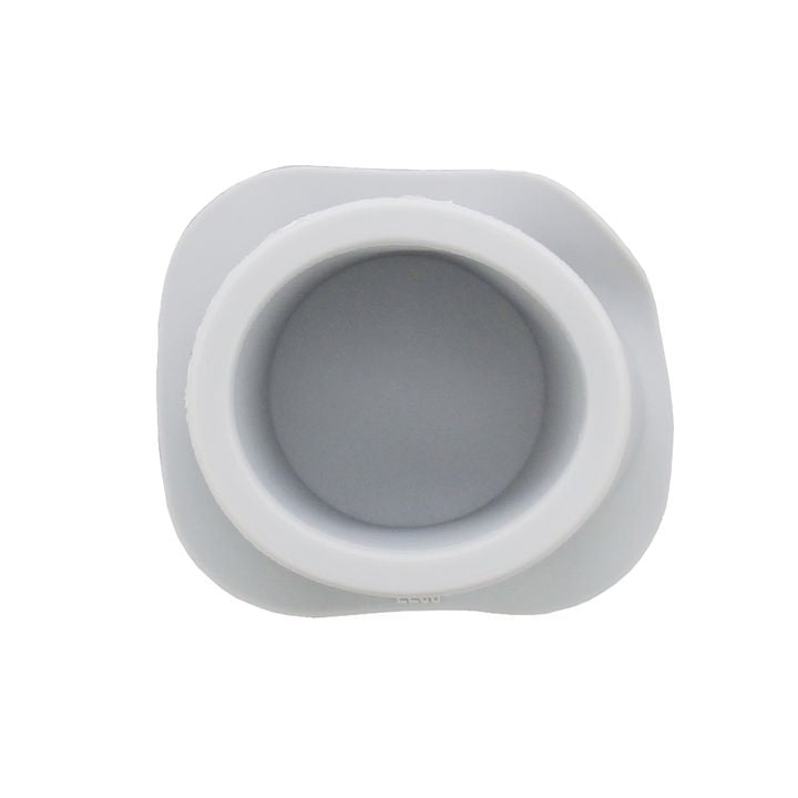 Silikonski kalup za livenje 10x6,8 cm - okrugla saksija za cveće