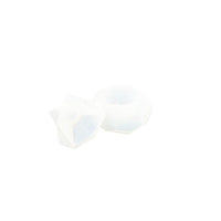 Silikonski kalup za livenje 9,1x4,5x4 cm - fasetirana kutija za nakit
