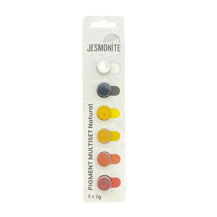 Jesmonite Pigment Set 6 k 2 g - Prirodni