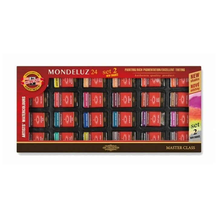 Mondeluz II set akvarel boja