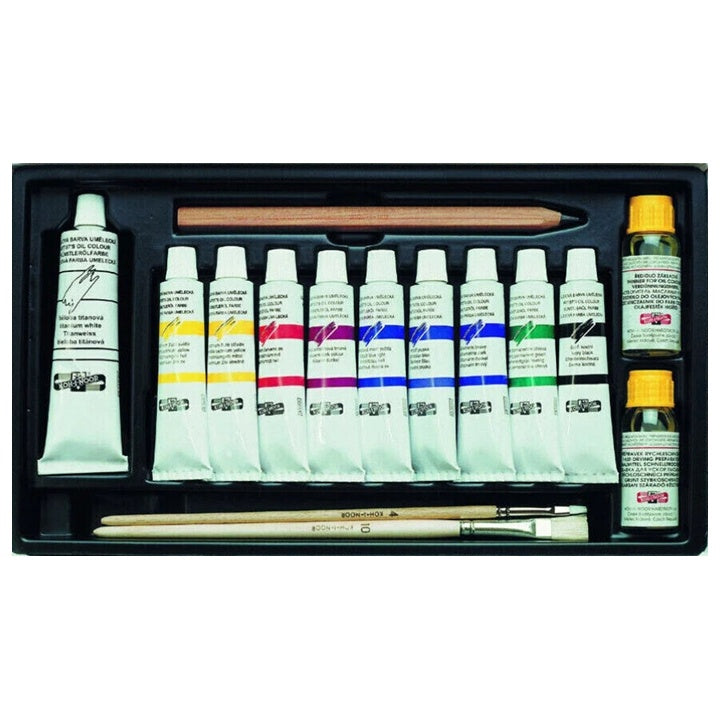 Set uljanih boja za impresije / 16 ml x 10 kom