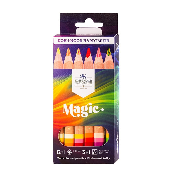 MAGIČNI Džambo set bojica 12+1 FSC