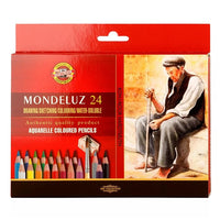 KOH-I-NOOR Mondeluz akvarelne olovke / 24 kom.