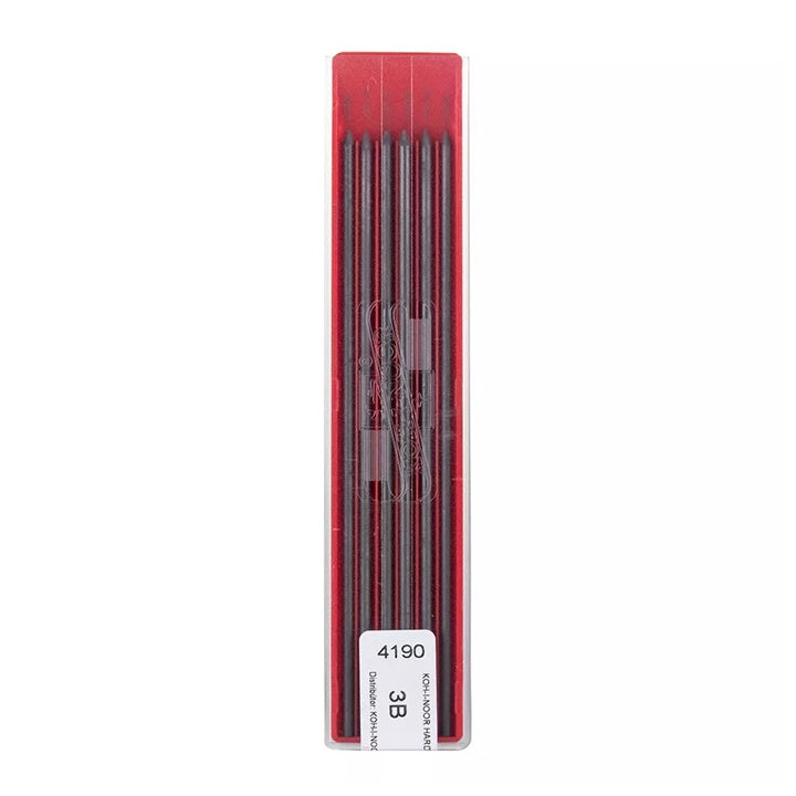 Grafitne olovke KOH-I-NOOR 2,5 mm 3B - set od 6 komada