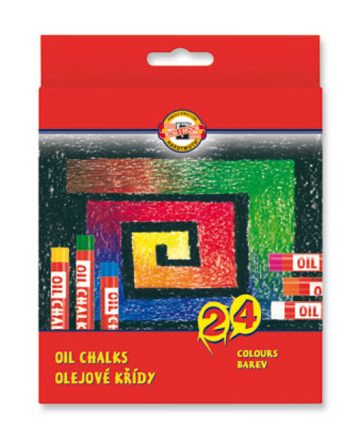 Uljane pastele KOH-I-NOR - 24 kom