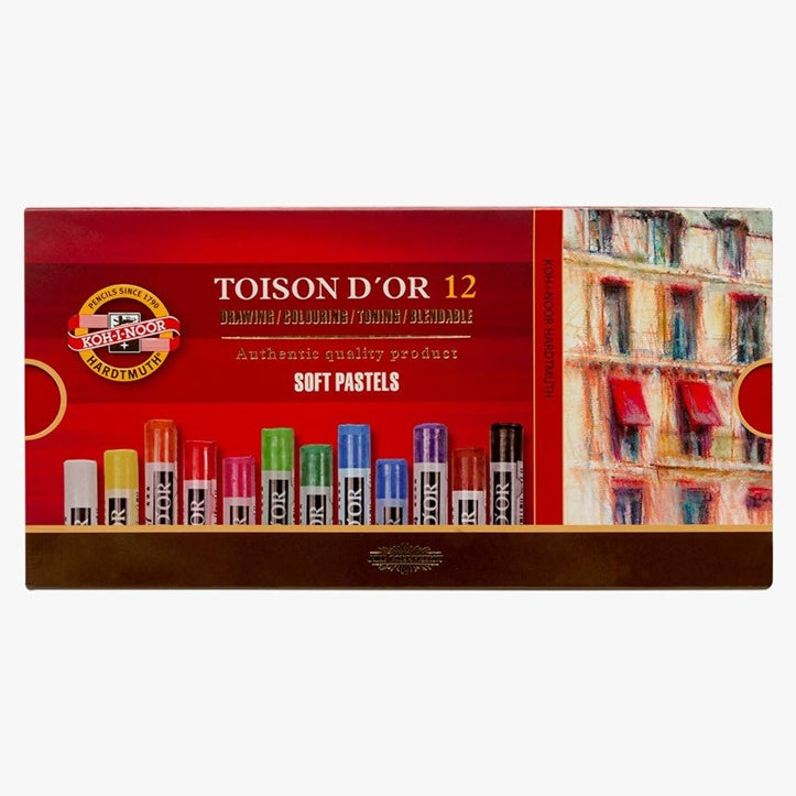 Suvi pasteli Toison d'Or / 12 kom.