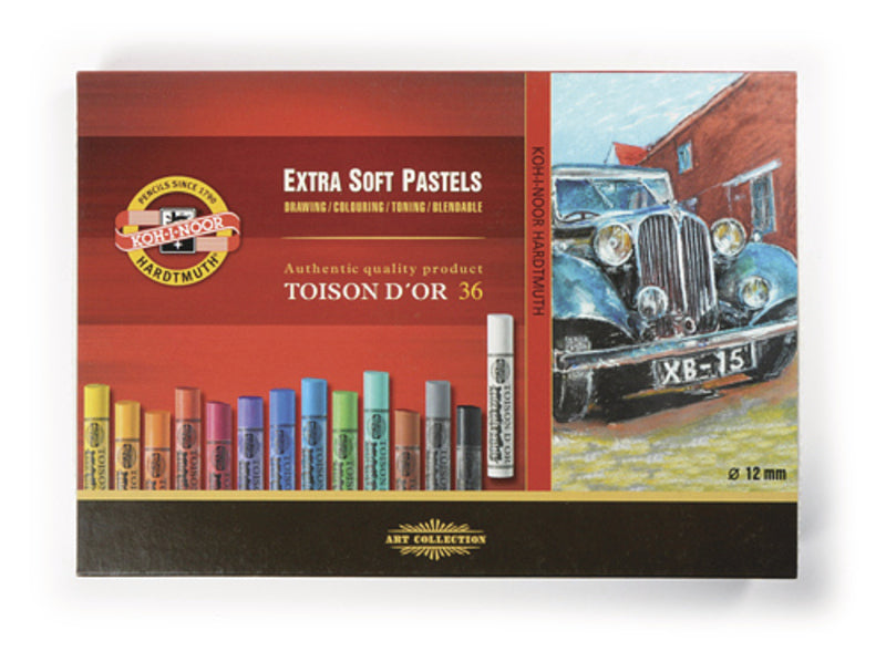 Suve pastele EXTRA SOFT TOISON D OR - 36 kom