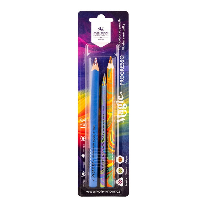 KOH-I-NOOR MAGIC Bojene olovke - set od 3