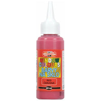 KOH-I-NOOR Boje za staklo 60 ml – Crvena