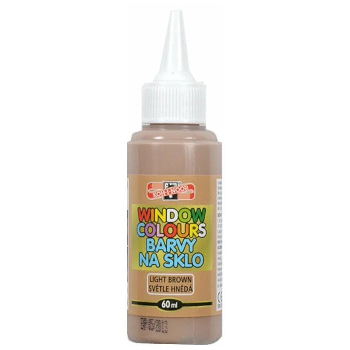 KOH-I-NOOR Boje za staklo 60 ml – svetlo braon