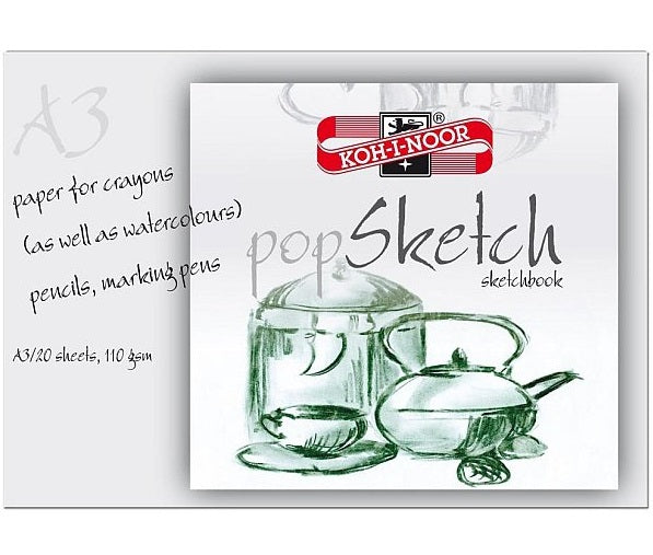 Blok za skiciranje POP SKETCH KOH-I-NOOR A4/A3
