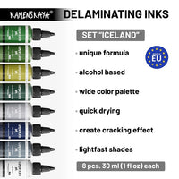 KAMENSKAIA 'Iceland' set mastila za razdvajanje