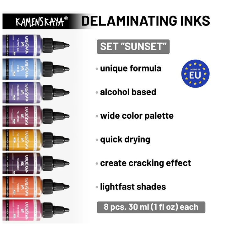 KAMENSKAIA 'Sunset' set mastila za razdvajanje