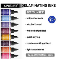KAMENSKAIA 'Sunset' set mastila za razdvajanje