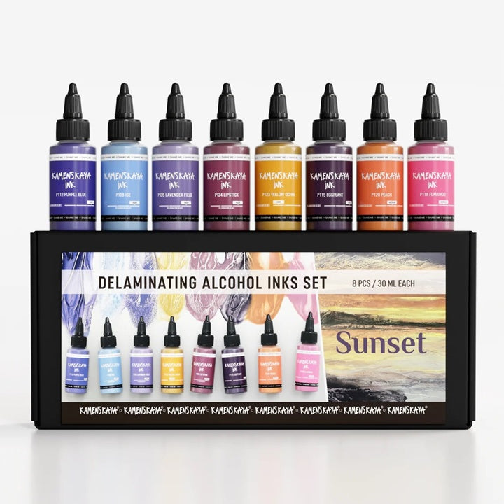 KAMENSKAIA 'Sunset' set mastila za razdvajanje