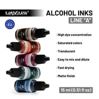 Alkoholno mastilo KAMENSKAYA A-LINE 15ml