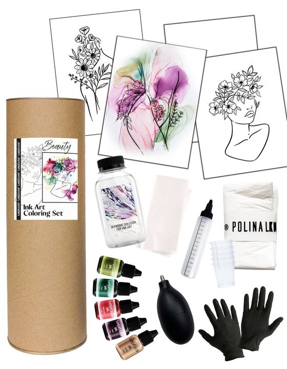 Ink set KAMENSKAYA 'BEAUTY'