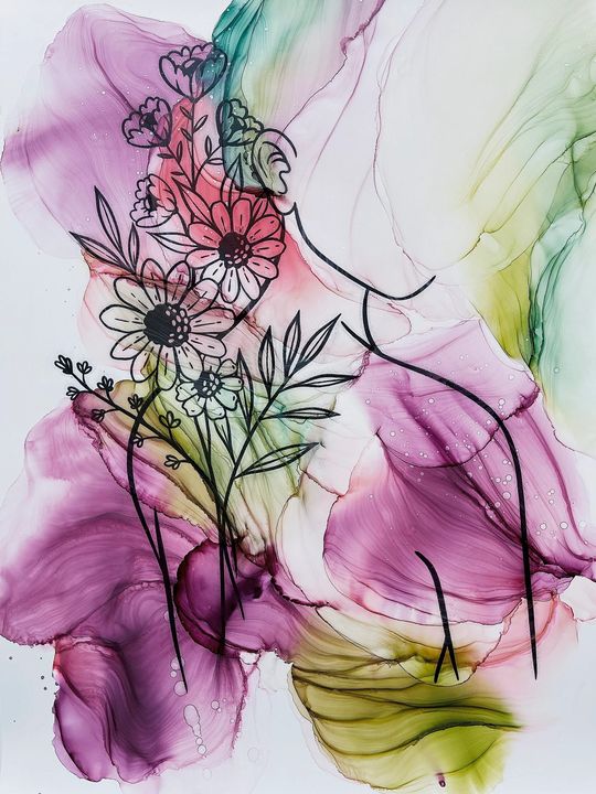 Ink set KAMENSKAYA 'BEAUTY'