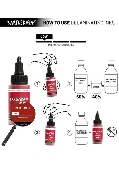 Alkoholno mastilo KAMENSKAYA DELAMINATING 30ml