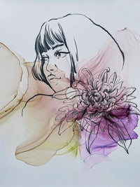 Set mastila KAMENSKAYA 'GIRLS AND FLOWERS'