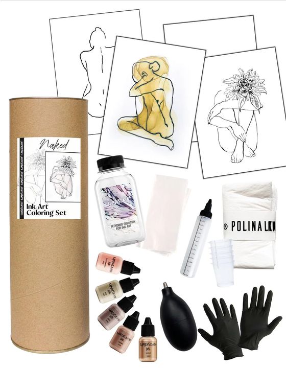Ink set KAMENSKAYA 'NAKED'