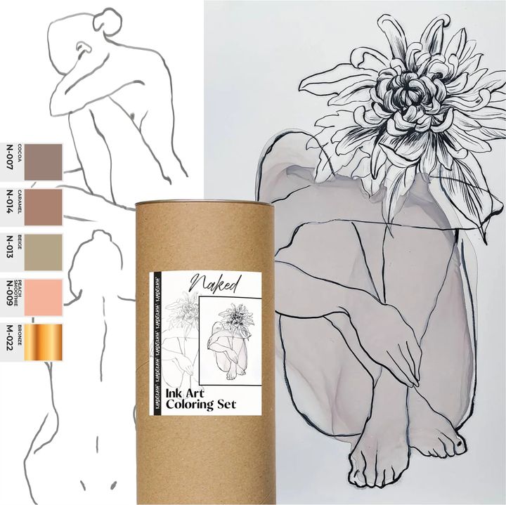 Ink set KAMENSKAYA 'NAKED'