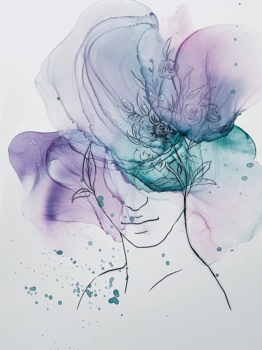 Ink set KAMENSKAYA 'SPRING MELODY'