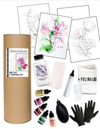 Ink set KAMENSKAYA 'SUMMER FLOWERS'