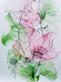 Ink set KAMENSKAYA 'SUMMER FLOWERS'
