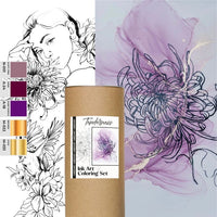 Ink set KAMENSKAYA 'TENDERNESS'