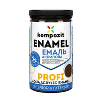 Akrilni emajl KOMPOZIT PROFI Gloss 0,3 l – Braon