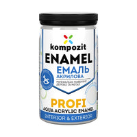 Akrilni emajl KOMPOZIT PROFI Gloss 0,3 l – beo