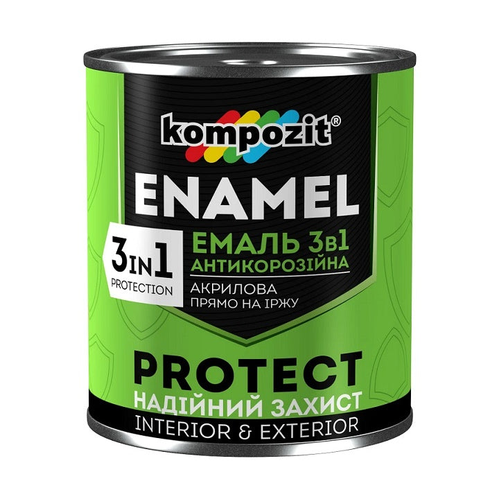 Antikorozivni emajl 3 u 1 KOMPOSIT PROTECT 2,7 kg