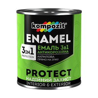 Antikorozivni emajl 3 u 1 KOMPOSIT PROTECT 0,75 kg – beo