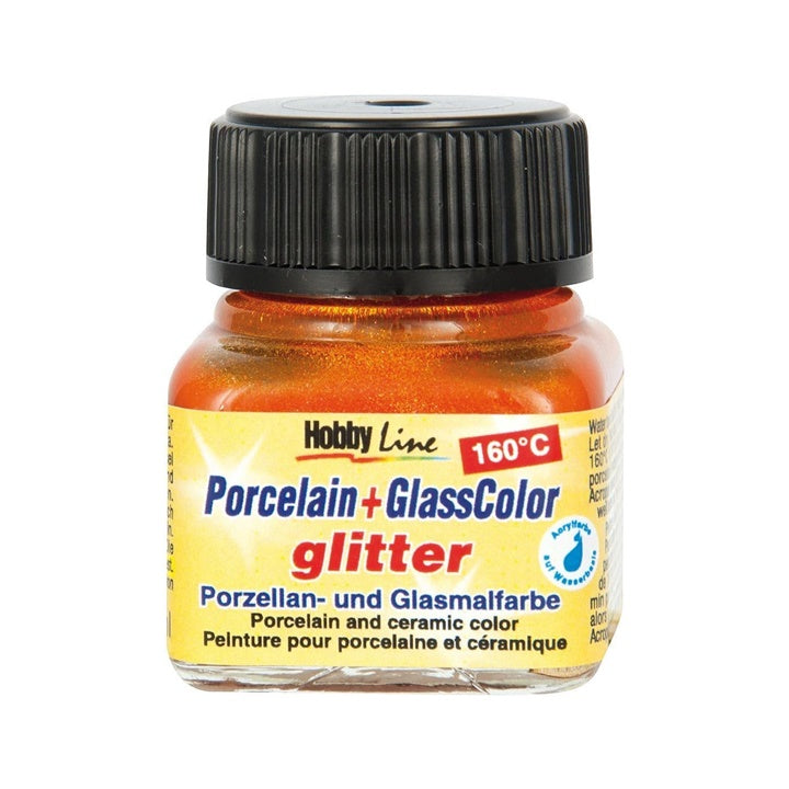Glitter boja za porcelan i staklo 20 ml
