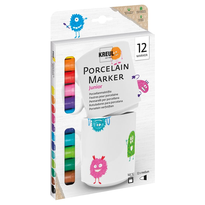 Set markera za porcelan 12 kom