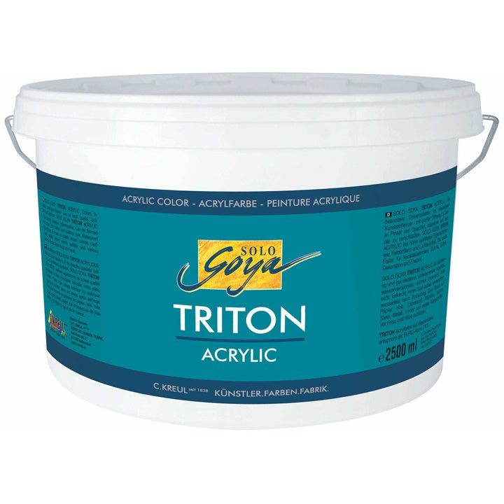 Akrilna boja Solo Goya TRITON 2500 ml – 01 - Genuine žuto svetlo
