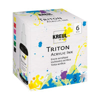 Akrilno mastilo KREUL 50 ml - set 6 kom