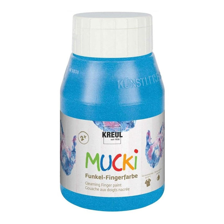 Sjajne dečije boje za prste MUCKI 500 ml