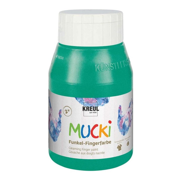 Sjajne dečije boje za prste MUCKI 500 ml