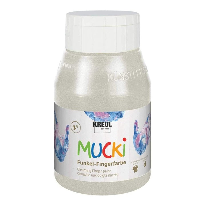 Sjajne dečije boje za prste MUCKI 500 ml